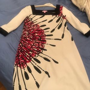 Lily Pulitzer white shift dress